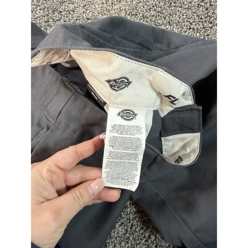Dickies 874 Original Fit Pants Men's Size 38X30 Gray Workwear